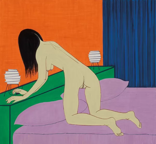 Nude with Paper Lanterns