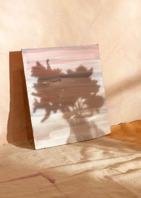 Sara A.Tremblay, Jonquilles projetées I, 27 avril 2025 - Détail